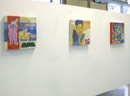 Atrium Gallery 'hand-drawn' wall