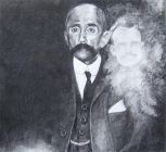 Mr Alexander Dallachie of Rothsay with the spirit image of his brother Robert