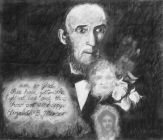 Portrait of an unkown man with- psychic extras