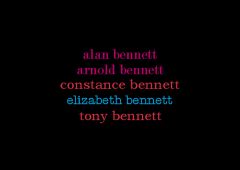 bennett