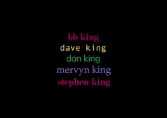 king